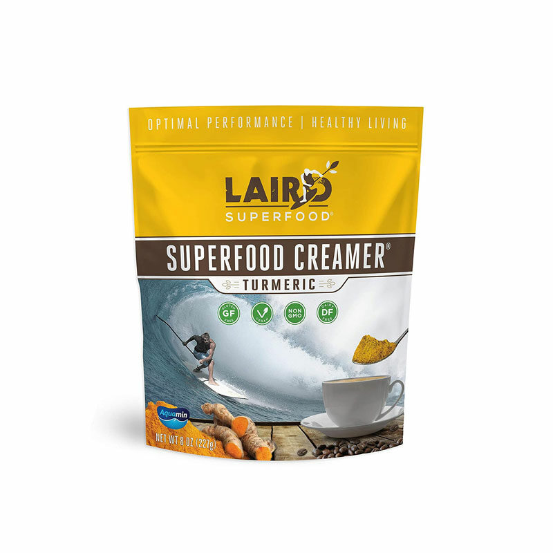 Laird Superfood Non-Dairy Original Superfood Turmeric Coconut Powder Coffee Creamer