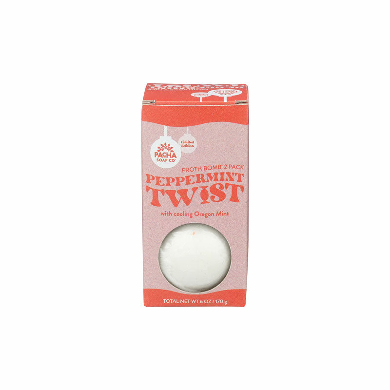 PACHA SOAP Peppermint Twist Froth Bomb