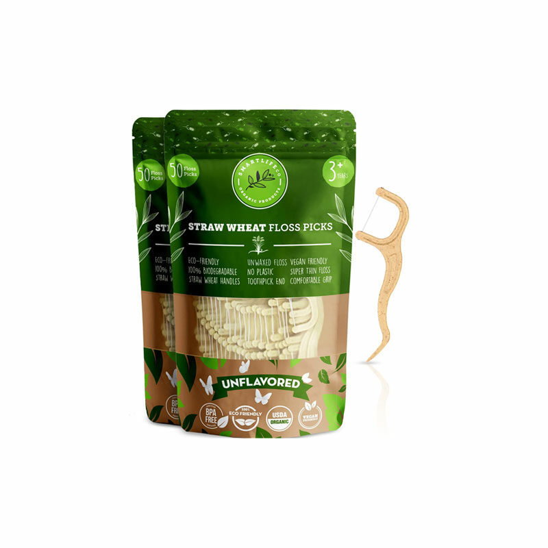 Smartlife Unflavored Dental Floss Picks