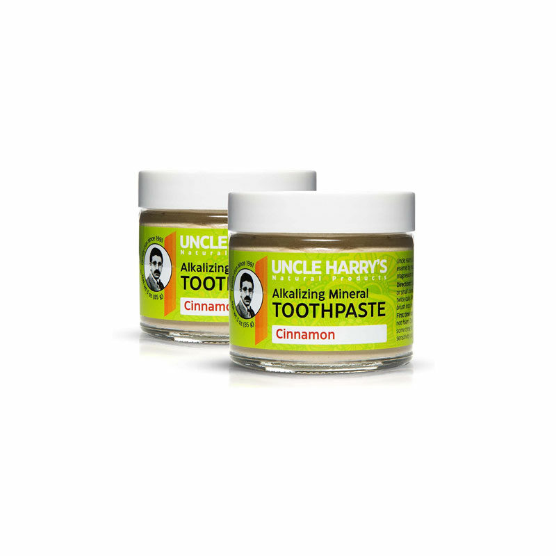 Uncle Harry's Pack of 2 Cinnamon Remineralizing Toothpaste