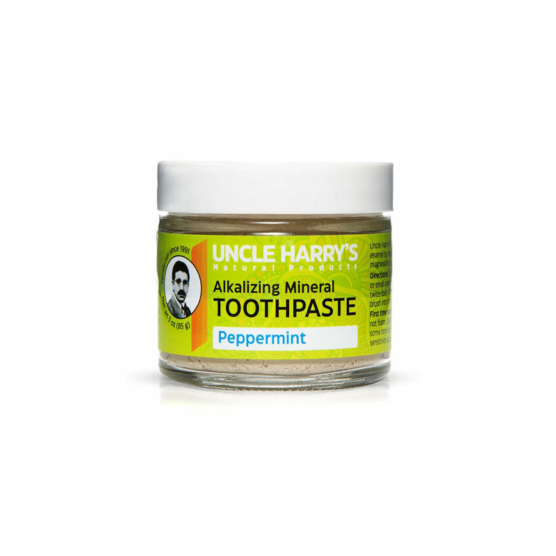 Uncle Harry's Peppermint Remineralizing Toothpaste