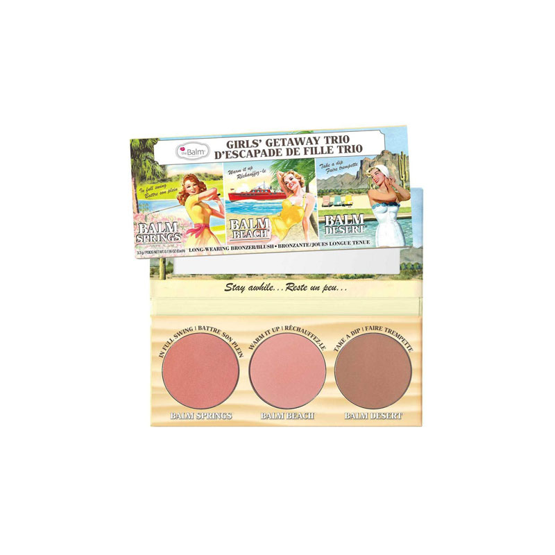 theBalm Highlighting Powder Cheek Palette, Face Sculpting Kit